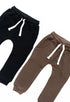 cocoa-waffle-knit-joggers Laree & Co - Sophia's Style-2